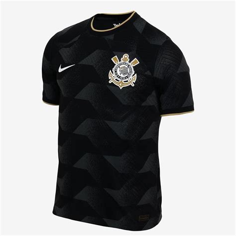 camisa corinthians preta